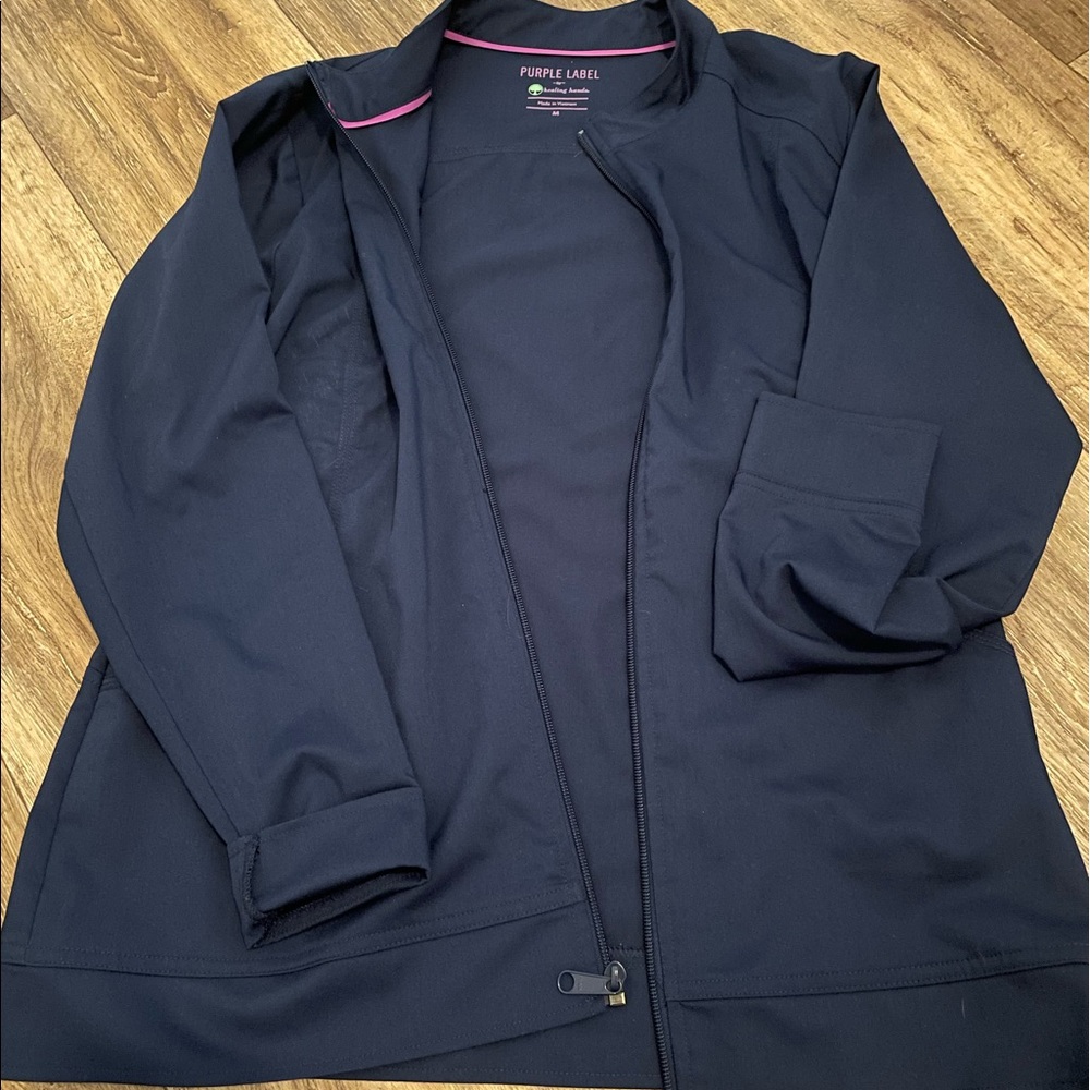Healing Hands Purple Label Navy Blue Jacket *READ DESCRIPTION